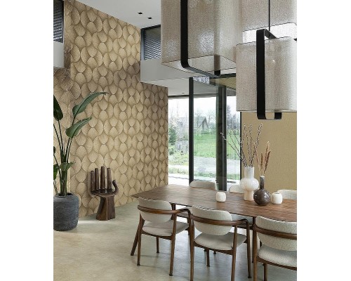 Обои RASCH Sky Lounge 608243 Винил на флизелине (0,53x10,05) Коричневый, Абстракция