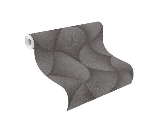 Обои RASCH Sky Lounge 608250 Винил на флизелине (0,53x10,05) Серый, Абстракция