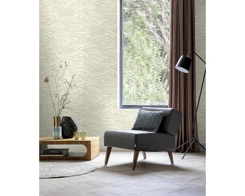 Обои RASCH Sky Lounge 608328 Винил на флизелине (0,53x10,05) Бежевый, Геометрия