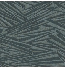 Обои RASCH Sky Lounge 608359 Винил на флизелине (0,53x10,05) Зеленый/Серый, Геометрия