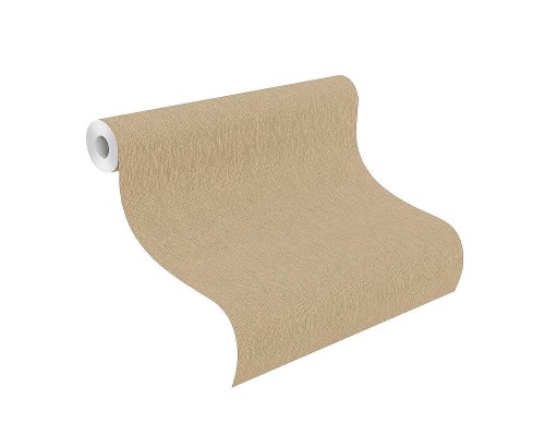 Обои RASCH Sky Lounge 608618 Винил на флизелине (0,53x10,05) Коричневый, Однотонный