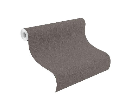 Обои RASCH Sky Lounge 608625 Винил на флизелине (0,53x10,05) Коричневый, Однотонный