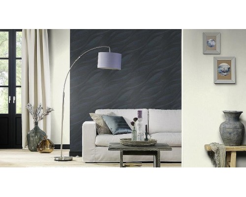 Обои RASCH Sky Lounge 608632 Винил на флизелине (0,53x10,05) Бежевый/Белый, Однотонный