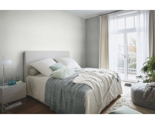 Обои RASCH Sky Lounge 608670 Винил на флизелине (0,53x10,05) Серый, Однотонный