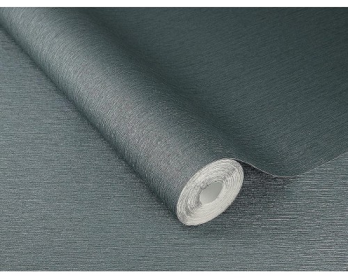 Обои RASCH Sky Lounge 608687 Винил на флизелине (0,53x10,05) Синий/Зеленый, Однотонный