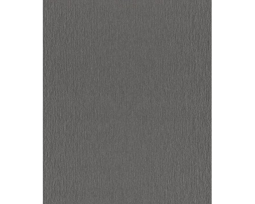 Обои RASCH Sky Lounge 608694 Винил на флизелине (0,53x10,05) Серый/Черный, Однотонный