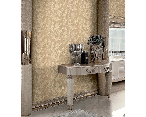 Обои Fipar Felicita R 23337 Винил на флизелине (1,06x10,05) Зеленый, Штукатурка