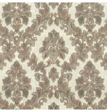 Обои Fipar Felicita R 23310 Винил на флизелине (1,06x10,05) Бежевый/Коричневый/Зеленый, Дамаск