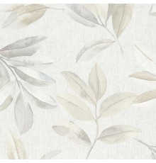 Обои Marburg Essentiell 34707 Винил на флизелине (0,53x10,05) Бежевый/Коричневый/Серый, Листья