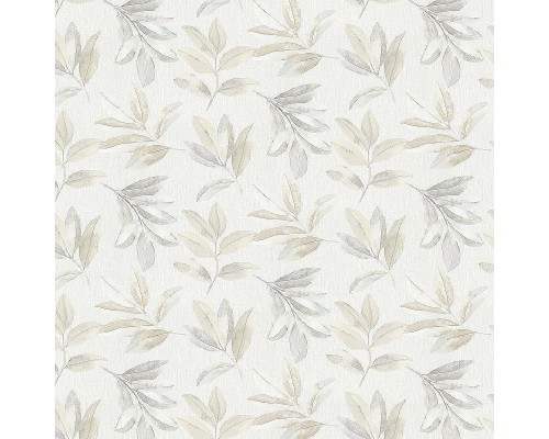 Обои Marburg Essentiell 34707 Винил на флизелине (0,53x10,05) Бежевый/Коричневый/Серый, Листья