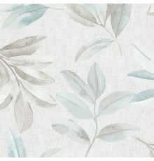 Обои Marburg Essentiell 34709 Винил на флизелине (0,53x10,05) Серый/Бирюзовый/Коричневый, Листья