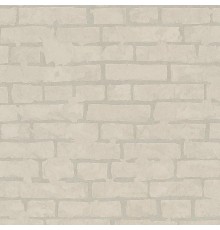 Обои Marburg Essentiell 34611 Винил на флизелине (0,53x10,05) Серый/Серебряный, Кирпич