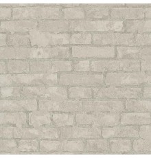 Обои Marburg Essentiell 34612 Винил на флизелине (0,53x10,05) Серый/Серебряный, Кирпич