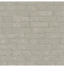 Обои Marburg Essentiell 34613 Винил на флизелине (0,53x10,05) Серый/Серебряный, Кирпич
