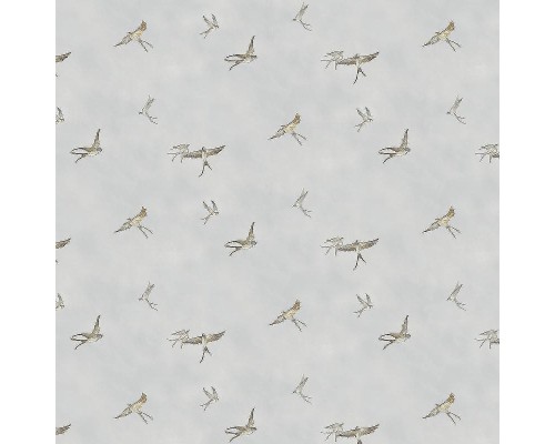 Обои Marburg Essentiell 34790 Винил на флизелине (0,53x10,05) Серый/Коричневый, Птицы