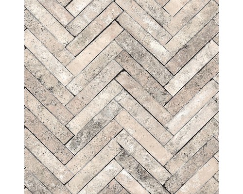 Обои Marburg Essentiell 34785 Винил на флизелине (0,53x10,05) Бежевый/Серый, Геометрия/Под дерево