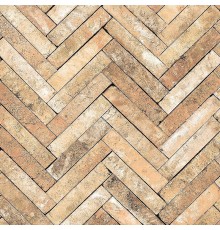 Обои Marburg Essentiell 34788 Винил на флизелине (0,53x10,05) Бежевый/Коричневый/Оранжевый, Геометрия/Под дерево