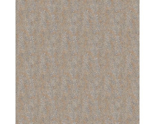 Обои Zambaiti Parati Satin Flowers IV Z66818 Винил на флизелине (0,53x10,05) Коричневый/Белый, Листья