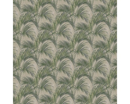 Обои Zambaiti Parati Satin Flowers IV Z66821 Винил на флизелине (0,53x10,05) Бежевый/Зеленый, Листья