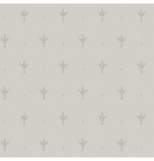 Обои Zambaiti Parati Satin Flowers IV Z66847 Винил на флизелине (0,53x10,05) Белый/Серебряный, Классическая лилия