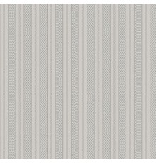 Обои Zambaiti Parati Satin Flowers IV Z66848 Винил на флизелине (0,53x10,05) Белый/Серый, Орнамент/Полоса