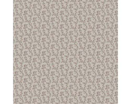 Обои Zambaiti Parati Satin Flowers IV Z66853 Винил на флизелине (0,53x10,05) Белый/Зеленый/Розовый, Цветы