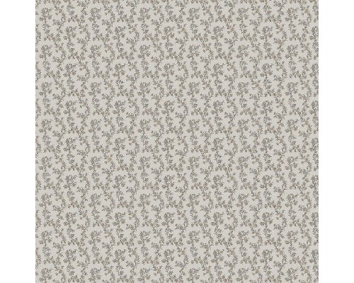 Обои Zambaiti Parati Satin Flowers IV Z66856 Винил на флизелине (0,53x10,05) Бежевый/Коричневый/Синий, Цветы