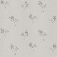 Обои Zambaiti Parati Satin Flowers IV Z66863 Винил на флизелине (0,53x10,05) Белый/Серый/Голубой, Цветы/Полоса