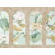 Панно Zambaiti Parati Satin Flowers IV Z66867 Винил на флизелине (3x5,1) Разноцветный, Архитектура/Цветы/Рыбы