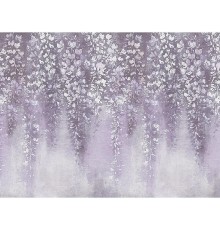 Панно Zambaiti Parati Satin Flowers IV Z66894 Винил на флизелине (3x5,1) Сиреневый, Цветы