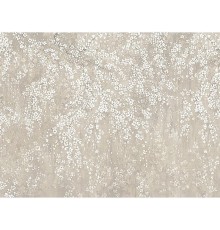 Панно Zambaiti Parati Satin Flowers IV Z66878 Винил на флизелине (3x5,1) Бежевый/Серый, Цветы