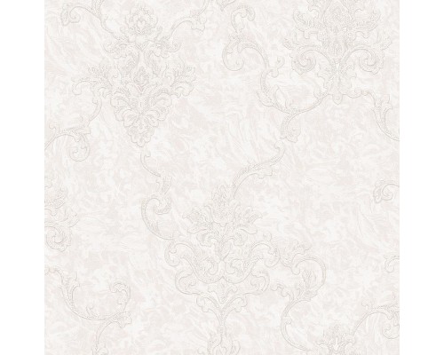 Обои Fipar Brilla R 23501 Винил на флизелине (1,06x10,05) Белый/Бежевый, Дамаск