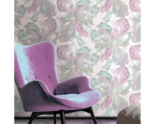 Обои Fipar Brilla R 23541 Винил на флизелине (1,06x10,05) Белый/Серый/Бежевый, Абстракция/Мрамор