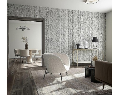 Обои Marburg Travertino 33052 Винил на флизелине (1,06x10,05) Белый/Серый, Под камень