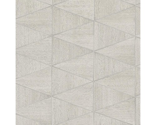 Обои Marburg Travertino 33057 Винил на флизелине (1,06x10,05) Серый, Геометрия/Ромб/Под дерево
