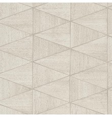 Обои Marburg Travertino 33058 Винил на флизелине (1,06x10,05) Бежевый, Геометрия/Ромб/Под дерево
