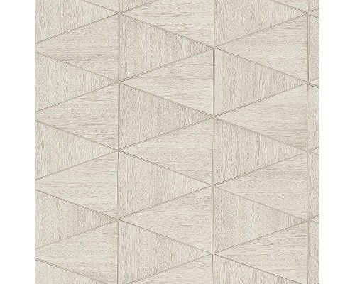 Обои Marburg Travertino 33058 Винил на флизелине (1,06x10,05) Бежевый, Геометрия/Ромб/Под дерево