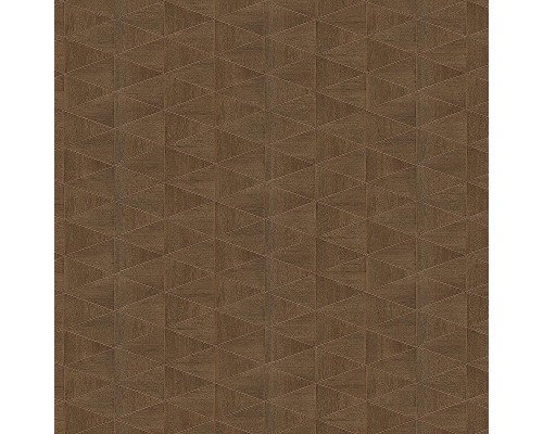 Обои Marburg Travertino 33061 Винил на флизелине (1,06x10,05) Коричневый, Геометрия/Ромб/Под дерево
