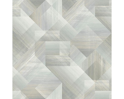 Обои Grandeco Universe 4 UR 3209 Винил на флизелине (1,06x10,05) Голубой/Серый/Коричневый, Геометрия