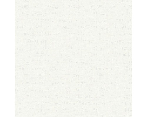 Обои Grandeco Universe 4 UR 1009 Винил на флизелине (1,06x10,05) Белый/Серый, Однотонные/Рогожка