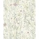 Обои Grandeco Universe 4 UR 3310 Винил на флизелине (1,06x10,05) Бежевый/Зеленый/Сиреневый, Цветы/Листья