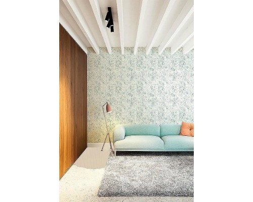 Обои Grandeco Universe 4 UR 3319 Винил на флизелине (1,06x10,05) Бирюзовый/Зеленый/Розовый, Цветы/Листья