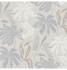 Обои Grandeco Universe 4 UR 3401 Винил на флизелине (1,06x10,05) Бежевый/Серый/Коричневый, Листья/Рогожка
