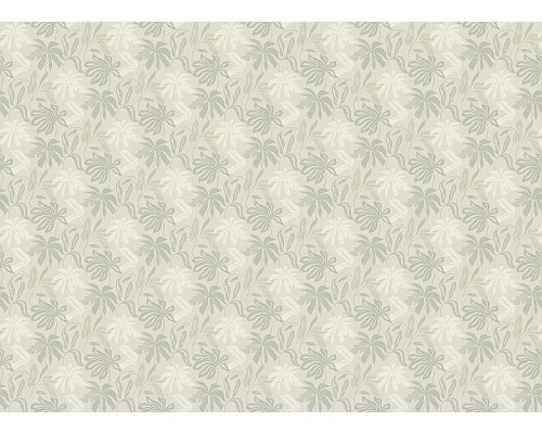 Обои Grandeco Universe 4 UR 3405 Винил на флизелине (1,06x10,05) Бежевый/Зеленый/Коричневый, Листья/Рогожка
