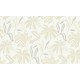 Обои Grandeco Universe 4 UR 3419 Винил на флизелине (1,06x10,05) Бежевый/Серый, Листья/Рогожка