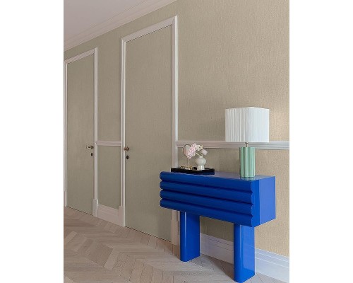 Обои Grandeco Atmosphere AT1006 Винил на флизелине (0,53x10,05) Коричневый, Рогожка