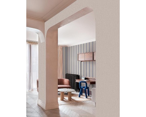 Обои Grandeco Atmosphere AT1012 Винил на флизелине (0,53x10,05) Серый, Рогожка