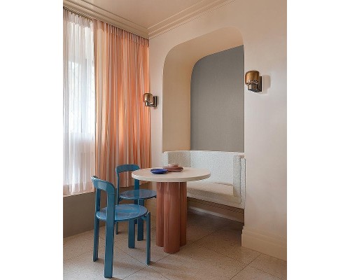 Обои Grandeco Atmosphere AT1013 Винил на флизелине (0,53x10,05) Коричневый/Серый, Рогожка