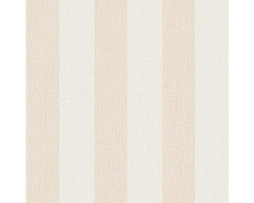 Обои Grandeco Atmosphere AT4018 Винил на флизелине (0,53x10,05) Розовый/Бежевый, Полоса/Рогожка