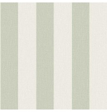 Обои Grandeco Atmosphere AT4032 Винил на флизелине (0,53x10,05) Зеленый/Бежевый, Полоса/Рогожка